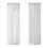 Sheer Curtains Solid Color Lightweight 2-Pack Rod Pocket 2
