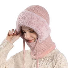 Fleece Ski Cover – Windproof Hooded Scarf & Neck Warmer, Compatible with Winter Cycling & Cold Weather