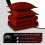 Queen Comforter Set Red Black 3-Piece All-Season 6