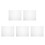 5Stk Hochtransparente Unsichtbare Lentikularblätter Für 6