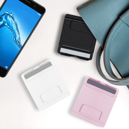 Support pour téléphone et tablette Xing, support multi-angles, support universel pliable (noir) 2