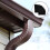 Right Angle Downspout Fitting Metal Rain Downspout Elbow Connector Rain Adapter 2