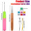 Crochet Needle Locking Tool Set Dreadlocks Hair 31 Pc 5