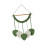 Gobelin ścienny Boho Leaf Macrame 40x50cm 2