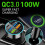 USB car charger adapter 4-port for Android phones 2