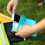 Bolsa impermeável de 19 x 18 cm (7,5 x 7 polegadas) para guardar documentos, mapas, câmeras, celulares e chaves de carro. Ideal para caiaque, 4