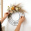 Metallkransform rund, robust, 20 cm for DIY-dekor 5