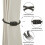 Magnetische Gardinenhalter, 4er-Pack, Juteseil 4