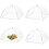Tenda dobrável de malha para alimentos, 30 cm (12 polegadas) 4