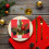 Kerstservetten van papier, 16,5 cm, 20 stuks 4
