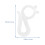 Small Lamp Hook Plastic 100Pcs 0.94X0.59X0.24In 2