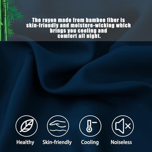 Fronhas de bambu e rayon, tamanho queen, pacote com 2 unidades 1