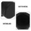 FRCOLOR2PCS Car Cup Holder Inserts Replacement Boat Holders Black 3
