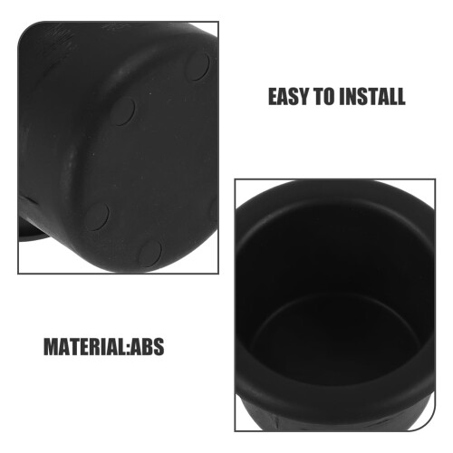 FRCOLOR2PCS Car Cup Holder Inserts Replacement Boat Holders Black 2
