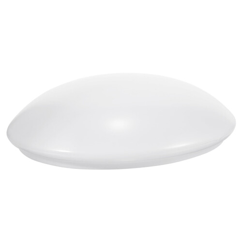 Abajur de teto em formato de cúpula de plástico branco 2