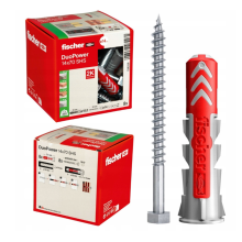 Fischer DUOPOWER SHS Universaldübel Allzweckdübel mit Schraube 14 x 70 mm 8 St.