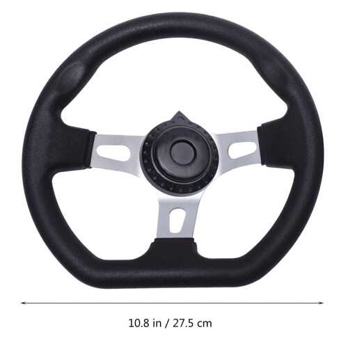 Τιμόνι PU για Dune Buggy Go-Kart 270mm μαύρο 1