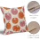 Fodere per cuscini autunnali con zucche nere, 45x45 cm, set da 2 4