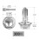 Βίδες λαμαρίνας #8x1/2" (300 τεμάχια), Βίδα αυτοδιάτρησης με εξαγωνική κεφαλή ροδέλας, 2