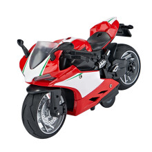 Moto giocattolo rossa in scala 1:14 AG33 15x7.5x8cm