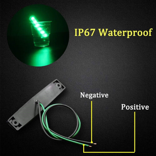 8 τεμάχια φώτα LED Rock, φώτα λωρίδας, φώτα τροχού, φώτα LED Underglow για φορτηγά, αμαξίδιο 1