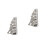 2Pièces Modèles Bâtiment Ruinés Gris En Plastique Pour Table De Sable 4