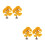 4Pcs Plastic Mini Maple Tree Figurines for Fairy Garden Office Decor 6