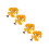 4Pcs Plastic Mini Maple Tree Figurines for Fairy Garden Office Decor 9