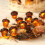 Φθινοπωρινά φωτάκια Morttic3D Acorn, 10ft/30LED, τροφοδοτούνται με μπαταρία, τηλεχειριστήριο 3