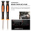 4-Piece Precision Screwdriver Set Flat Phillips Torx Y 3