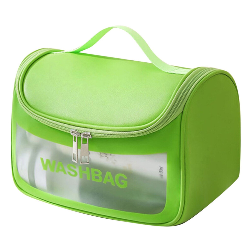 Lightweight transparent makeup bag portable 1 piece