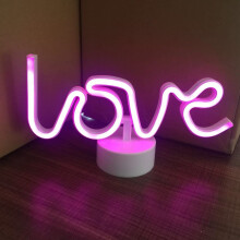 Neon Sign, Neon Sign LED Neon Light Night Lamp USB Battery Powered Led Neon Light Sign Bedroom Wall Decor