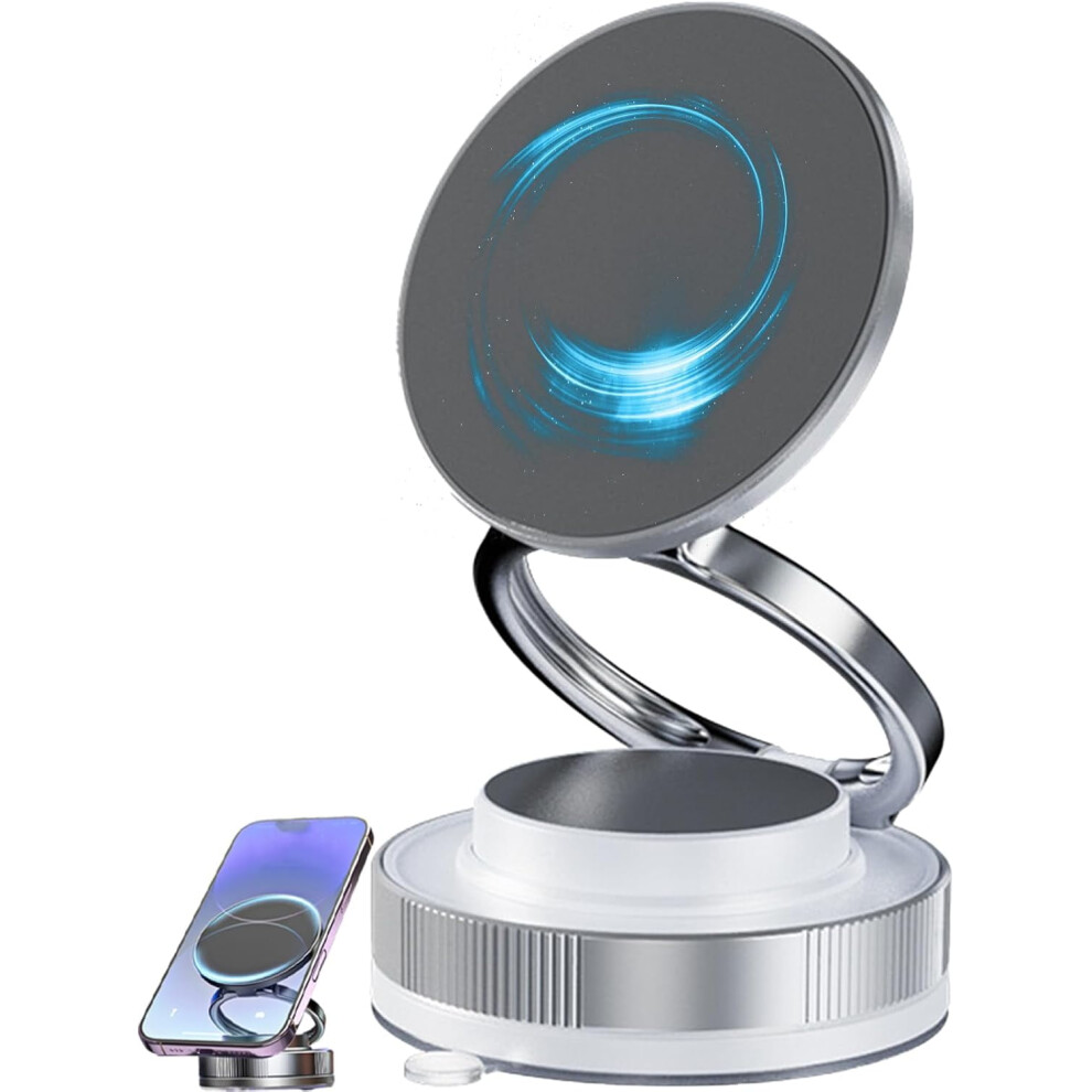Phone Mount With Magnetic Holder And Suction Cup 1 Pack 975221073495
