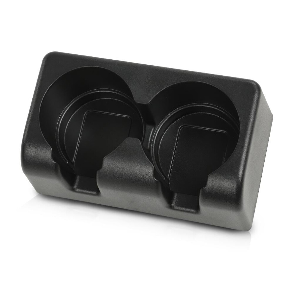 Front Rear Bench Seat Dual Cup Holder Center Console Insert Double Storage Fit For Chevy Colorado 2004-2012/Gmc Canyon 2004-2012 9149926287650