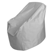 Housse de siège de bateau imperméable pour siège de capitaine, tissu 210D, gris, 60 x 55 x 63 cm, compatible avec les sièges de kayak et de bateau