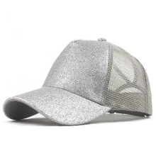 Casquettes de baseball pour hommes et femmes, casquettes de camionneur tendance à paillettes, casquettes à visière unie, casquettes de tennis et