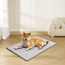 Dog/Cat Cooling Mat - Waterproof Fabric & Leak-Proof Design with Double-Layer Plug, Durable Anti-Scratch for Summer Indoor/Outdoor Use (15.75"x11.8")