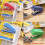SSKFHGI Super Mini Small Stapler Useful Mini Stapler Staples new Supply Officehot 1