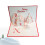 3-up Card3d Sneeuwpop Groet Creatieve Kerst Workshop Kaarten Rood 6