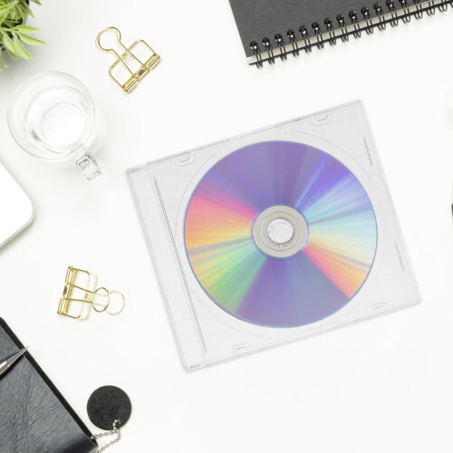 2-pak transparente akryl CD-covers 2