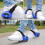 Patins infantis ajustáveis com rodas que piscam 3