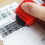 ID Protection Roller Stamp Identity Theft Confidential Security Data New 2