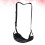 Black Oxford Cloth Mesh Hammock Foot Rest 1 Pack 1