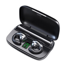 Öronlösa Bluetooth-hörlurar med ledningsbaserad trådlös öronklippning, sport, IPX8, ny