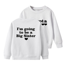 Mädchen-Hoodies & Sweatshirts, Kinder-Winter-Langarmshirts, Sweatshirt mit Buchstabenprint für Kinder