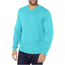 Geansaí Fómhar Geimhridh na bhFear Faisean Ócáideach Barr Dath Soladach Muinchille Fada Geansaí Muineál Babhta Bunsraith Barr Pullover