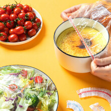 100 bandes élastiques en plastique de qualité alimentaire, épaisses, extensibles et flexibles, transparentes et polyvalentes, pour couvrir
