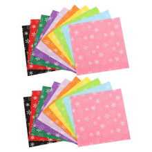 10-pack snöflingmönster filttygrutor - DIY pysseltyg