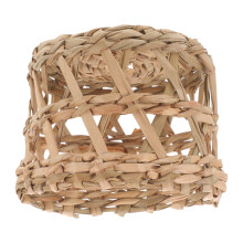 Abat-jour tressé en paille style bohème, abat-jour de rechange pour lampadaires et suspensions