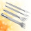 4 buc. 4 mm DIY oțel piele perforator scule cusut piele instrumente 1